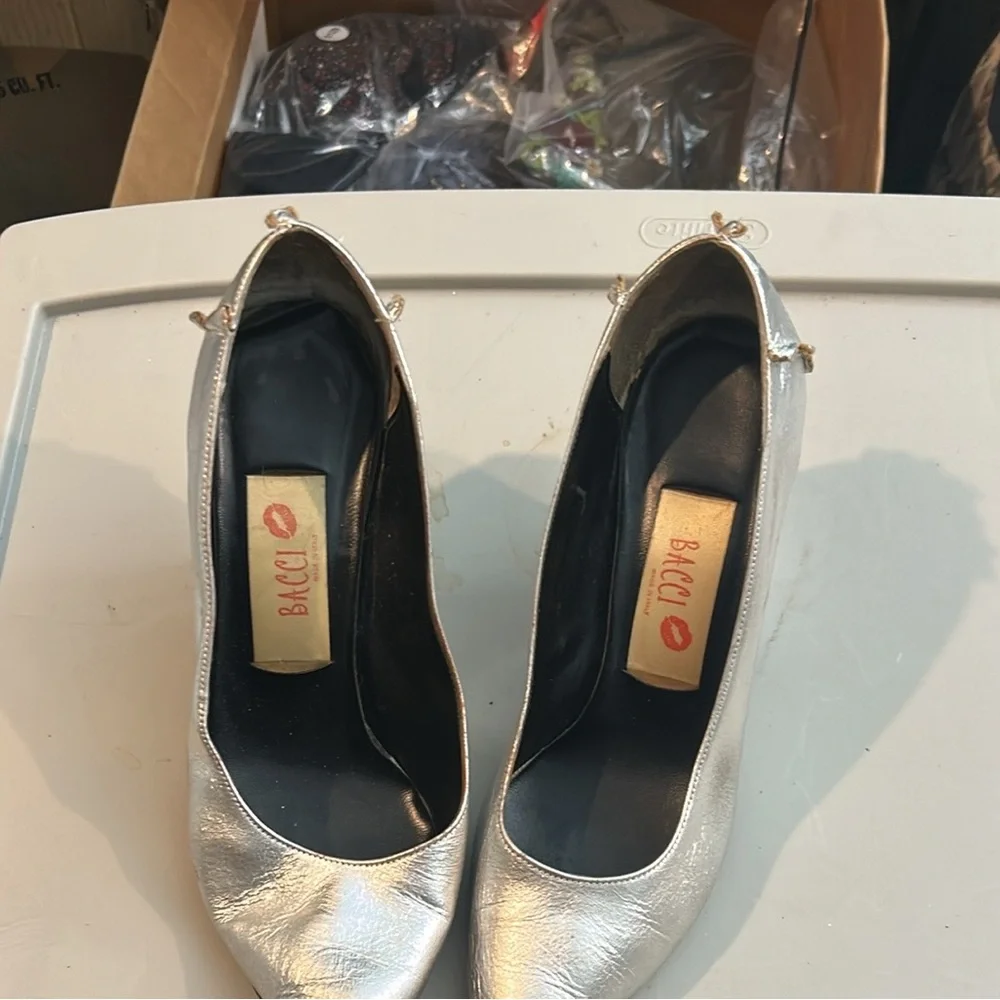 Bacci silver shoes